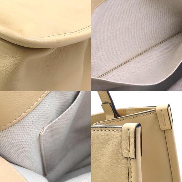 Gucci Horsebit Leather Shoulder Bag, Beige, Women's, 623694, r10906i - Picture 3 of 5